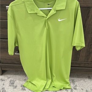 Lime Green only worn once Men’s Nike Polo Shirt